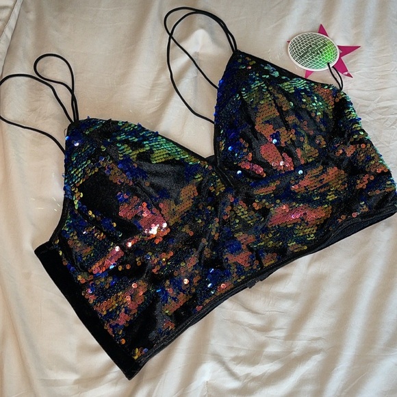 Milk and honey sequence top size XL - Picture 3 of 4